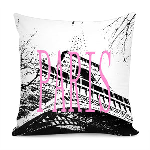 Eiffel Tower Pillow Cover