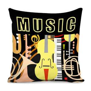 Violin Pillow Cover