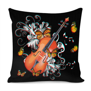 Violin Pillow Cover