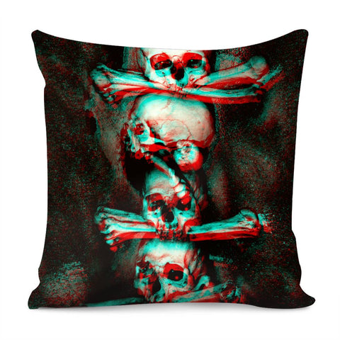 Image of Skull Pillow Cover