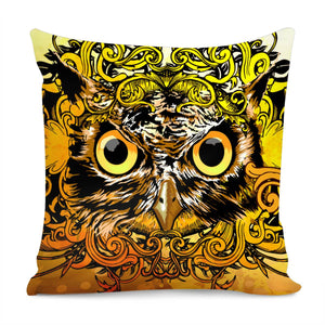 Owl Pillow Cover