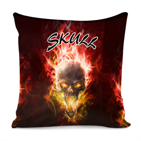 Image of Skull Pillow Cover