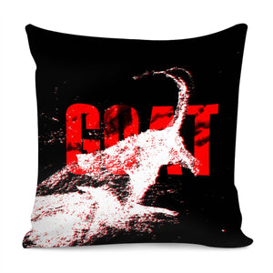 Goat Pillow Cover