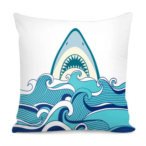 Image of Shark Pillow Cover