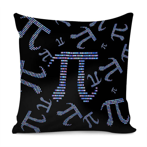 Image of Mathematical Notation Pi Pillow Cover