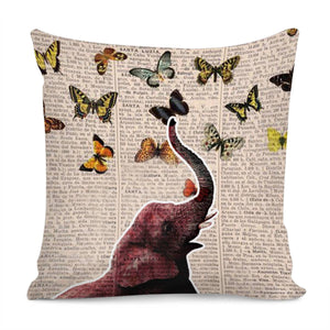 Elephant Pillow Cover