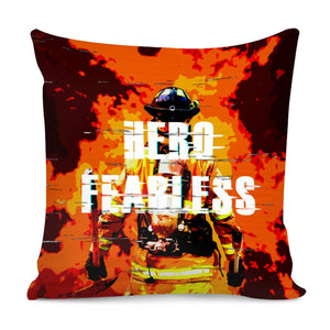 Firemen Pillow Cover