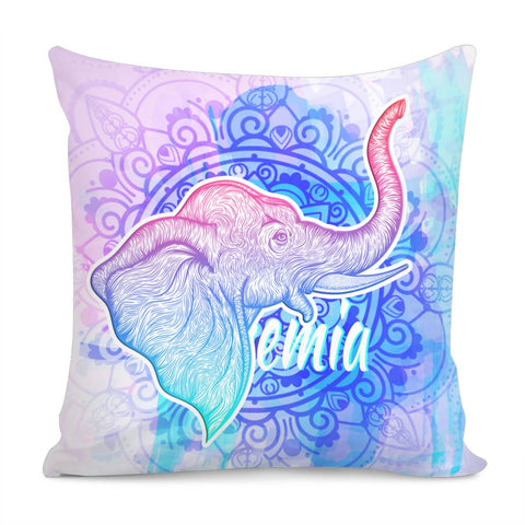 Image of Elephant Pillow Cover