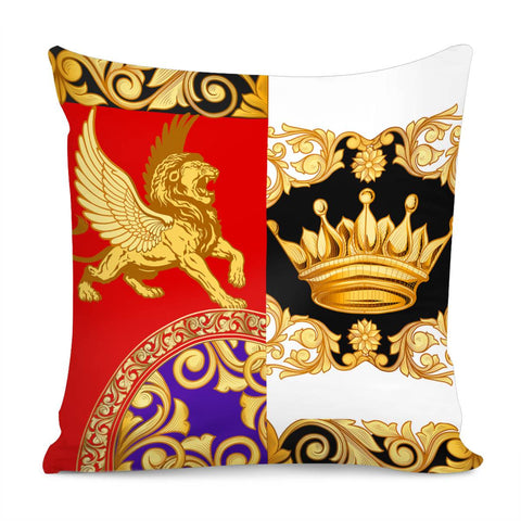 Image of Flying Lion Pillow Cover