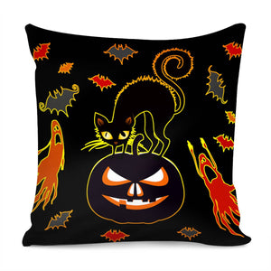 Pumpkin Lantern Pillow Cover