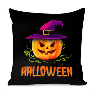 Pumpkin Lantern Pillow Cover