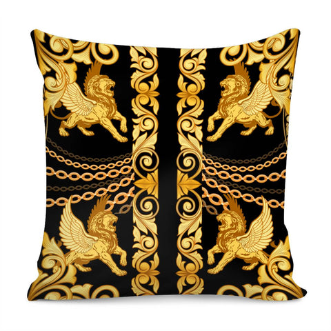 Image of Flying Lion Pillow Cover