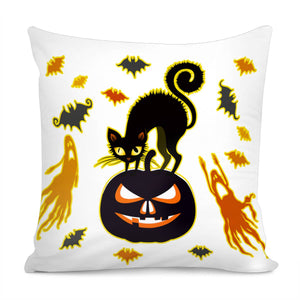 Pumpkin Lantern Pillow Cover