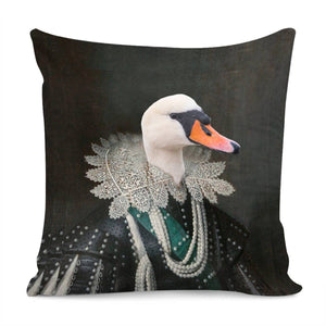 Swan Pillow Cover