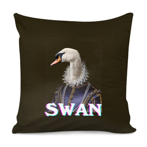 Swan Pillow Cover