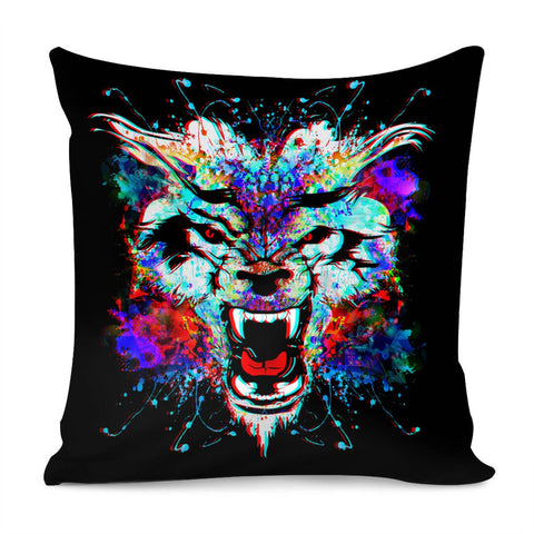 Image of Wolf Pillow Cover