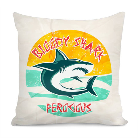 Image of Shark Pillow Cover