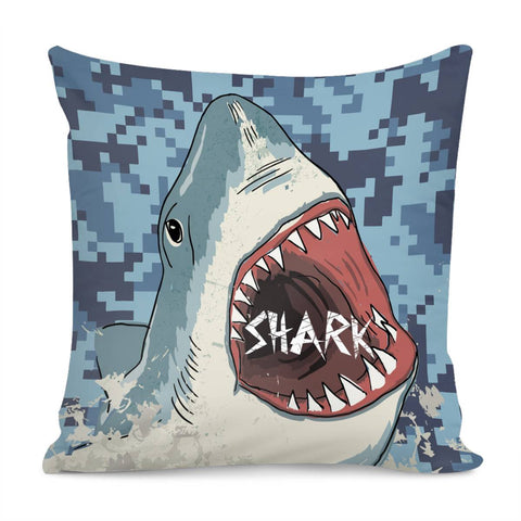 Image of Shark Pillow Cover