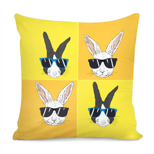 Rabbit Pillow Cover