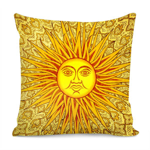 Sun Pillow Cover