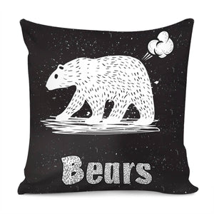 Polar Bear Pillow Cover