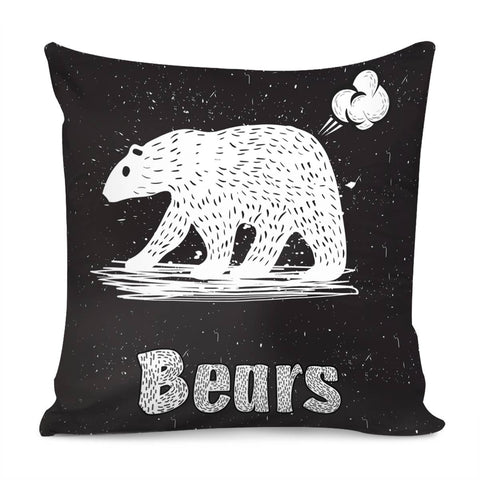 Image of Polar Bear Pillow Cover