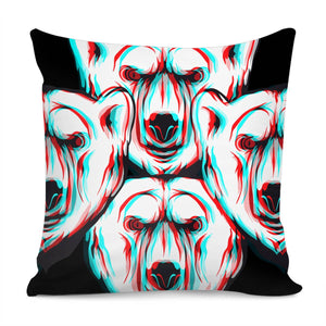 Polar Bear Pillow Cover