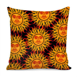 Sun Pillow Cover