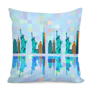 Statue Of Liberty Pillow Cover