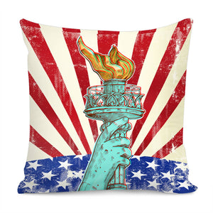 Statue Of Liberty Pillow Cover