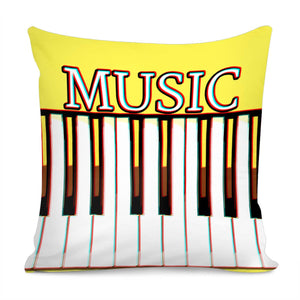 Piano Pillow Cover