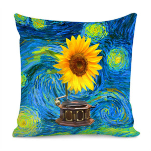 Sunflower Pillow Cover