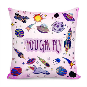 Spacecraft Pillow Cover