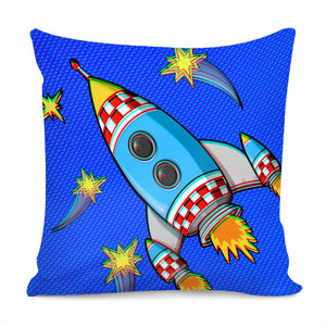 Spacecraft Pillow Cover