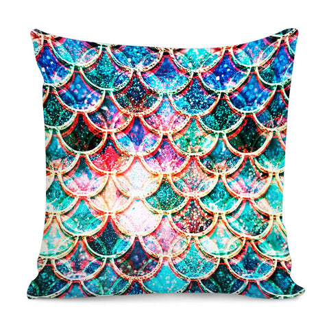 Image of Mermaid Scales Pillow Cover