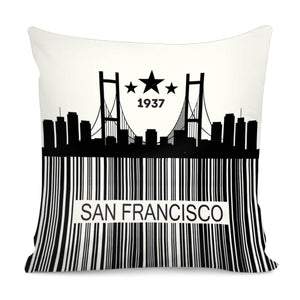 Golden Gate Bridge Pillow Cover