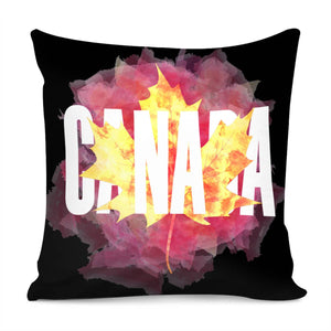 Canada&Maple Leaf Pillow Cover