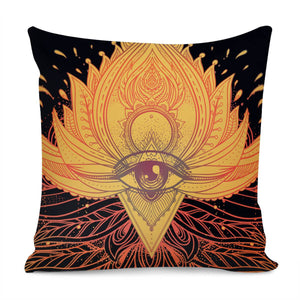 Lotus Pillow Cover