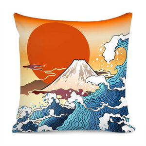 Mount Fuji Pillow Cover