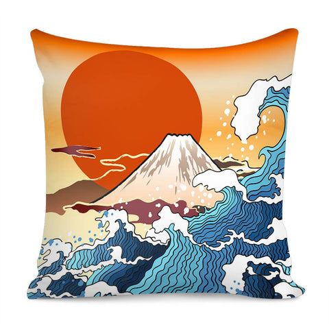 Image of Mount Fuji Pillow Cover