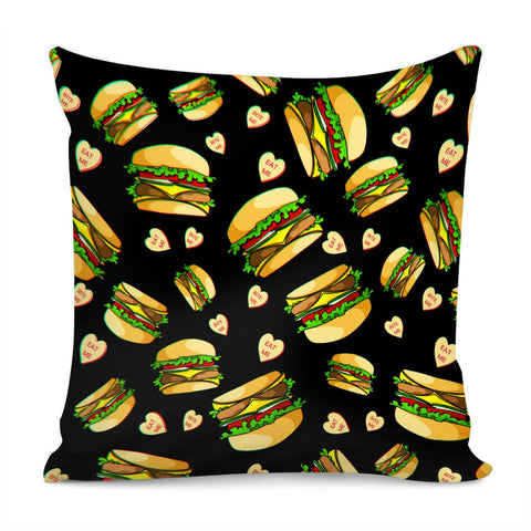 Image of Hamburger Pillow Cover