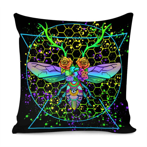 Image of Bee Pillow Cover