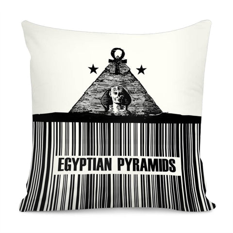 Image of Egyptian Pyramids Pillow Cover