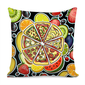 Pizza Pillow Cover