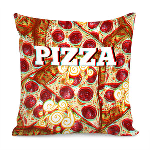 Pizza Pillow Cover