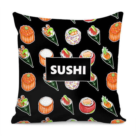 Image of Sushi Pillow Cover