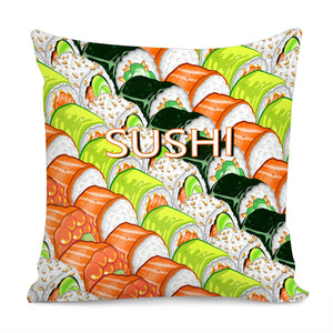 Sushi Pillow Cover