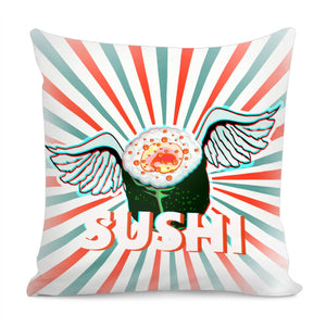 Sushi Pillow Cover