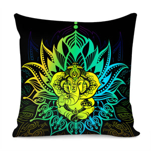 Lotus Pillow Cover