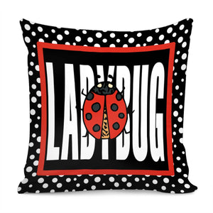 Ladybug Pillow Cover